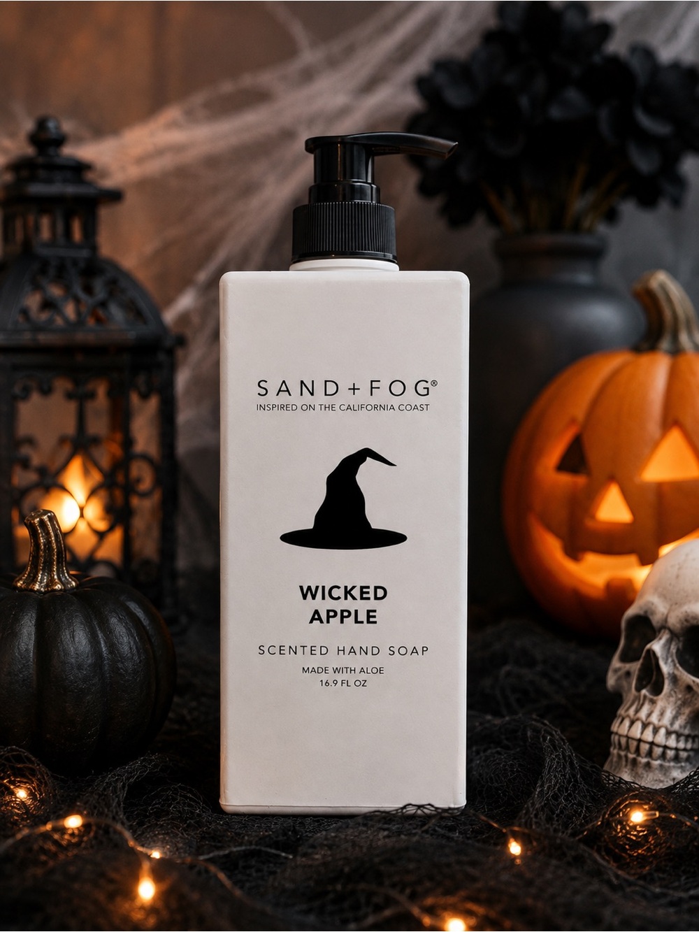 Sand + Fog Wicked Apple Scented Hand Soap 16.9 fl oz Halloween Limited Edition